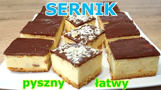 Pyszny sernik z czekoladą 👌 idealny, prosty i szybki 👍 cheesecake