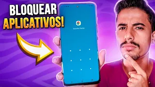 Como BLOQUEAR APLICATIVOS com SENHA no CELULAR!