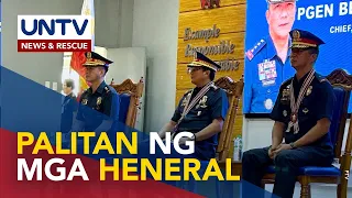 Palitan ng pwesto ng walong heneral ng PNP, natuloy na