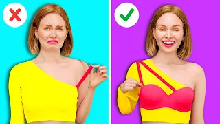 SUPER COOL OUTFIT IDEEN & BASTELARBEITEN || DIY-Kleidung! Makeover! Hacks! auf 123 GO! TRENDS