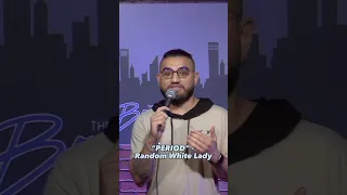 White Woman Interrupts Indian Comedian #standupcomedy #comedian #comedyshorts  #comedian #nyccomedy