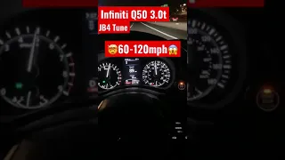 60-120mph! Infiniti Q50 3.0t!