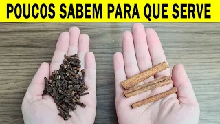 Misture CRAVO DA ÍNDIA com CANELA e Você Vai Me Agradecer Quando Souber Isso