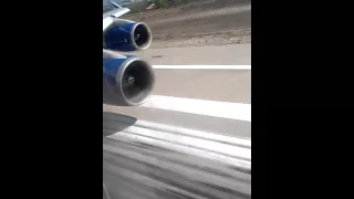 Взлет Боинг 747-400