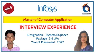 Infosys Interview Experience - 2022 | Designation: System Engineer | MCA Student
