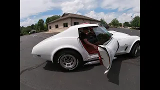 1976 Corvette test drive