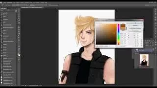 Speed Drawing: Prompto (Final Fantasy XV)