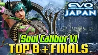 SoulCalibur VI | EVO Japan Tournament | TOP 8 + Finals (Skyll, Linkorz, Shen Chan, Yuttoto + more)