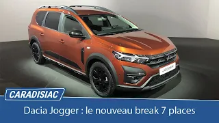 Présentation - Dacia Jogger (2021) : le break qui casse les prix