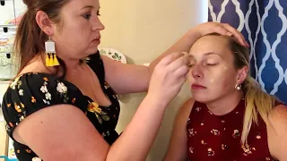 ASMR Makeup Application Real Person