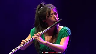 Lara Wong  en la final Cante de las Minas