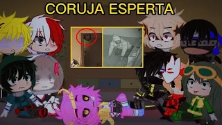 Bnha reagindo ao 10 Coisas Mais Assustadoras Capturadas por Câmeras (CORUJA ESPERTA)