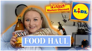 🛒 XXL LIDL & NETTO FOOD HAUL 🤩