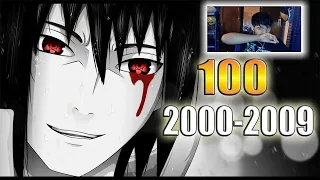 TOP 100 ANIMES DE LA DECADA 2000-2009 | REACCION