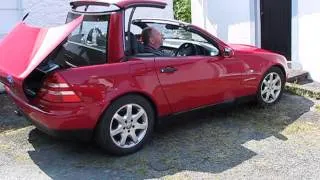 Mercedes-Benz SLK Vario Roof Opening