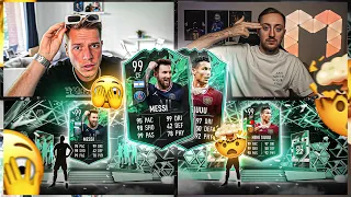 FIFA 22 | RIP!💀 MESSI 99 vs RONALDO 99 - SQUAD BUILDER BATTLE vs MaxMalle 😮🔥