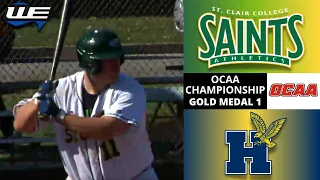 St Clair Saints vs Humber Hawks - OCAA Men's Baseball Championship Gold Medal Game 1 - 22nd Oct 2022