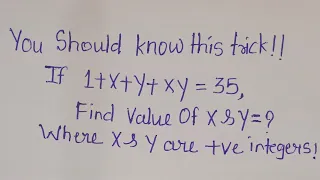 A Nice Math Olympiad Question | You should know this trick !! #maths #mamtamaam