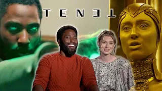 TENET: John David Washington, Elizabeth Debicki Talk Time Travel, Marvel, DC, More