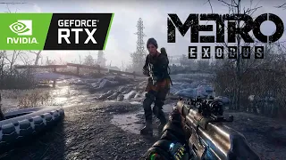 Metro Exodus Ray tracing gameplay | RTX ON | 1080p 60 fps