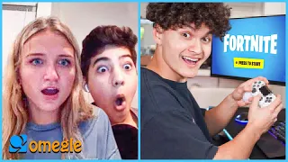 FaZe Jarvis Plays Fortnite on Omegle (Caught)