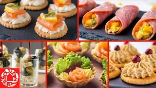 5 легких Закусок на Новый год! Вкусно, Просто и Красиво! Меню на Новый год 2022