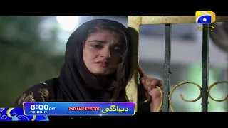 Deewangi | 2nd Last Ep Promo | Tonight at 8:00 PM Only On Har Pal Geo