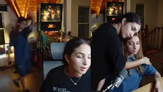 Luli Gonzalez - Su hermana, Delfi, se queda con el stream 😅 18/02/24