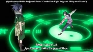 Naruto Shippuden Techniques, Hinata - Jyuukenhou: Hakke Sanjyuuni Shou