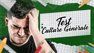 L'INCROYABLE TEST DE CULTURE GÉNÉRALE DE LA KCORP