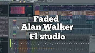 Faded-Alan Walker-FL Studio Remake (free flp)