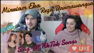 🇮🇩 SING-OFF TIKTOK SONGS Part II  Mirriam Eka 🇮🇩 !! Pall Family Reaction!!