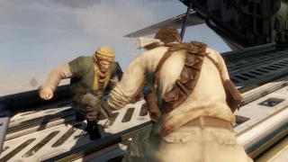 Uncharted 3 - Escena del avión
