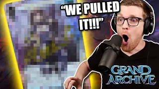 WE PULLED IT!!! | Grand Archive TCG Fractured Crown Opening!