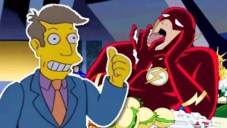 Steamed Hams but it's Justice League Unlimited