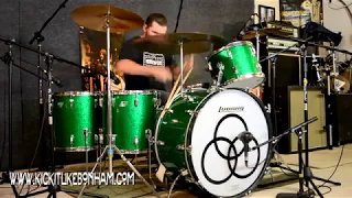 Led Zeppelin - Out On The Tiles (Drum Cover w/ Music)