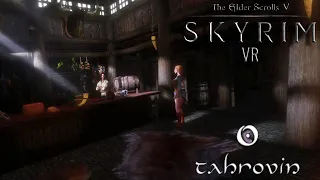 DLSS FSR2 Mod Test For Skyrim VR | Tahrovin Gameplay