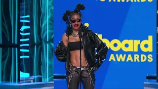 Teyana Taylor Presents BBMA Change Maker Award - BBMAs 2022