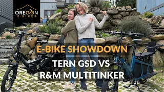 Compact E-Cargo Bike Showdown: Tern GSD vs Riese & Müller Multitinker