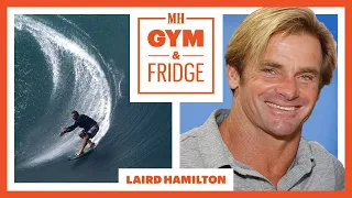 Surf Icon Laird Hamilton Opens His Home & Shares Pool Training Routine | Gym & Fridge | Men's Health