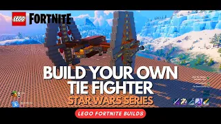 Build your own TIE Fighter - a LEGO FORTNITE Tutorial #starwars @tiefighter #tutorial #legofortnite