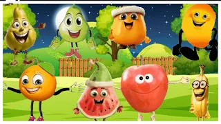 Fruit Song for Kids | सेब केला अंगूर संतरा | फलों के नाम |Fruit Names | फल गीत | Fruit Song in Hindi