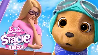Barbie gets STUCK in a hot air balloon! | Netflix Movie Clip | Barbie & Stacie To The Rescue!