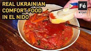 Ukrainian Comfort Food at Odessa Mama | El Nido, Palawan, Philippines 2022 | #1349