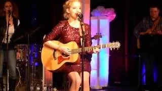 Mallory Parsons singing "Blue Eyes Crying in the Rain" at the East Coast Opry