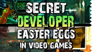 Secret Developer Easter Eggs in Video Games!