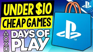 14 GREAT PSN Game Deals UNDER $10! PSN DAYS OF PLAY SALE 2024 - CHEAP PS4/PS5 Games to Buy!