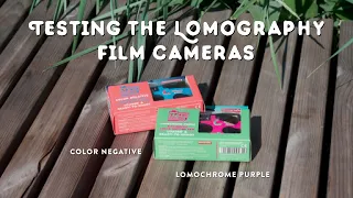 Trying out the Lomography cameras