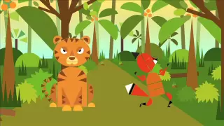 The Fox and the Tiger - Fables by SHAPES | Ancient Tales Retold | Folktales for Kids