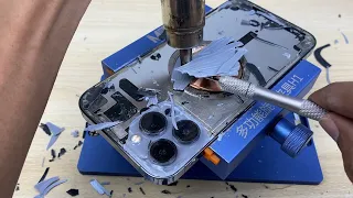 iPhone 13 Pro Max Back Glass Replacement | Satisfying Video